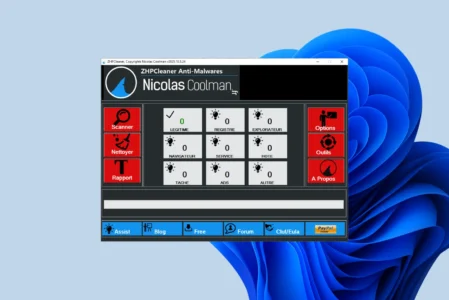 ZHPCleaner limpiar su navegador web lento o infectado
