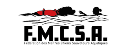 Logo Fédération des maîtres-chiens sauveteurs aquatiques