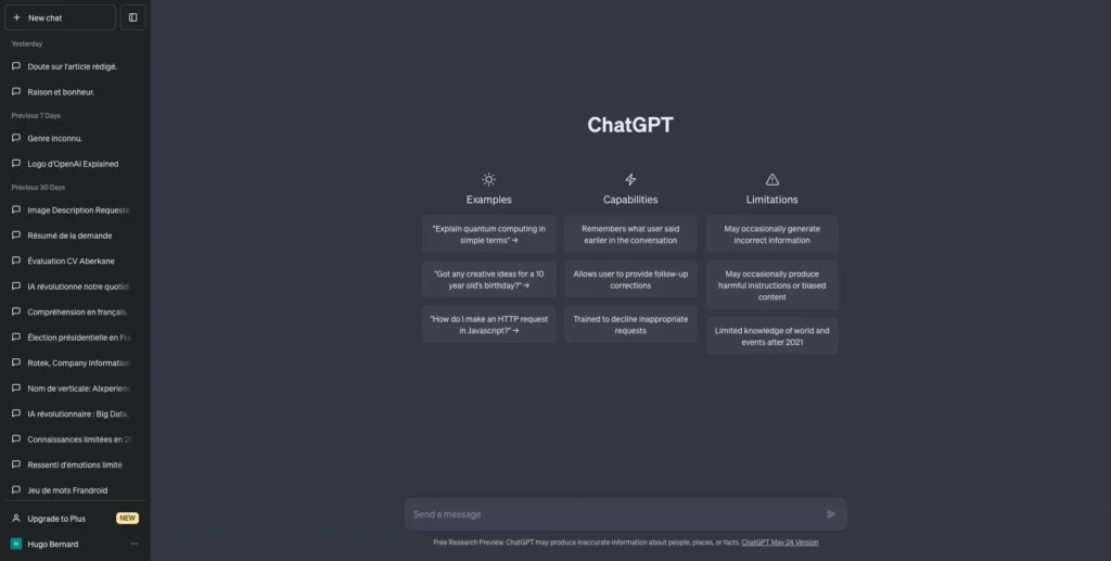 2022 ChatGPT and generative Artificial Intelligence