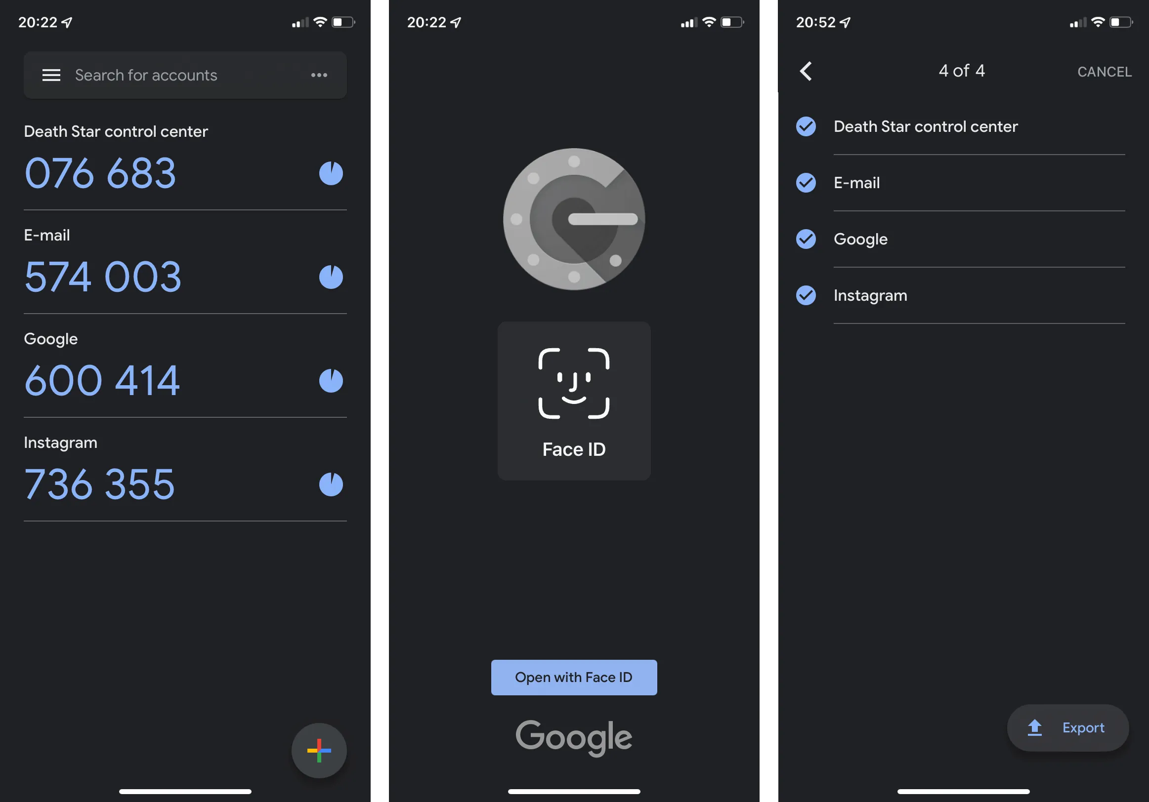 Google Authenticator 2FA