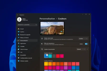 Dark Mode : Comment activer le Mode sombre sur Windows 11 ?