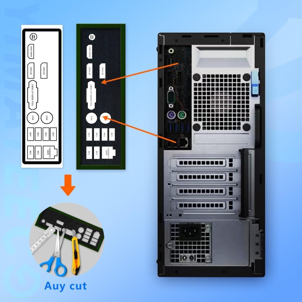 IO panel provided with your motherboard