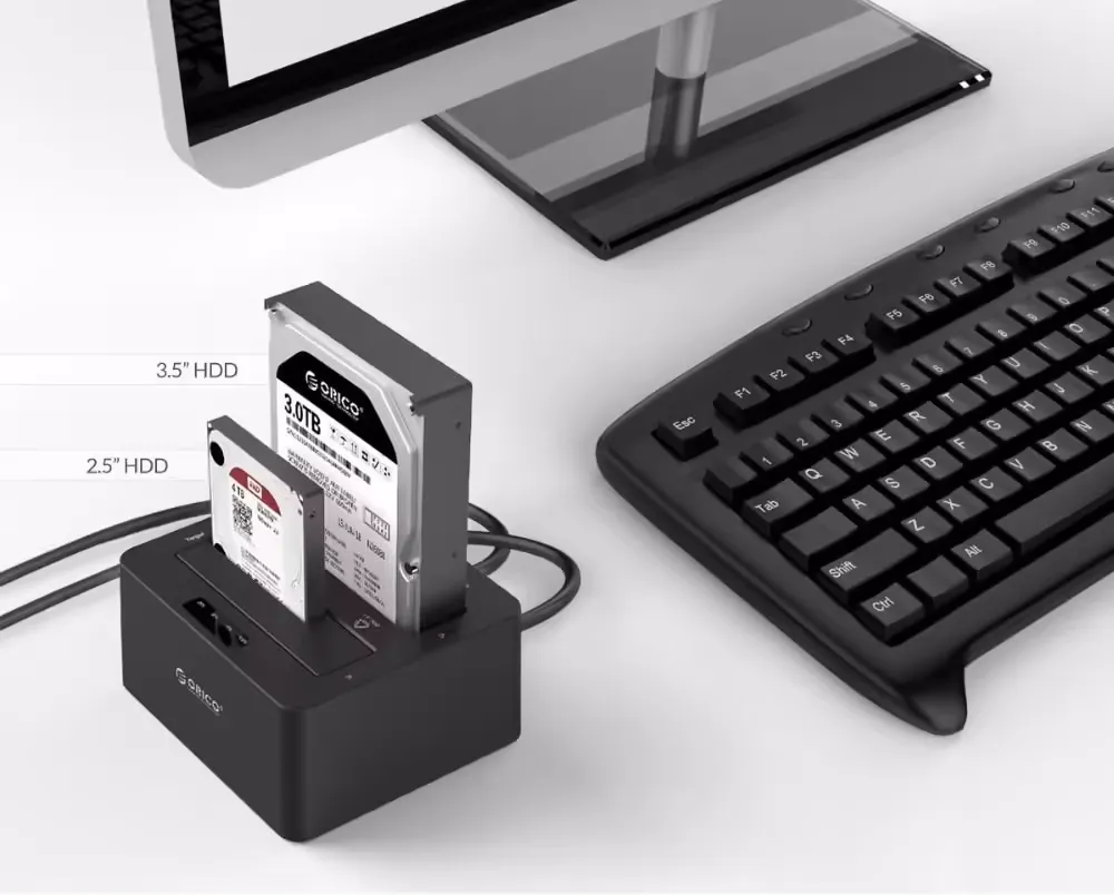 docking station for cloning an HDD to an SSD