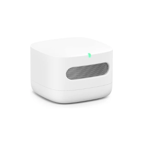 Capteur Amazon Smart Air Quality Monitor mesurant la qualité de l\'air intérieur