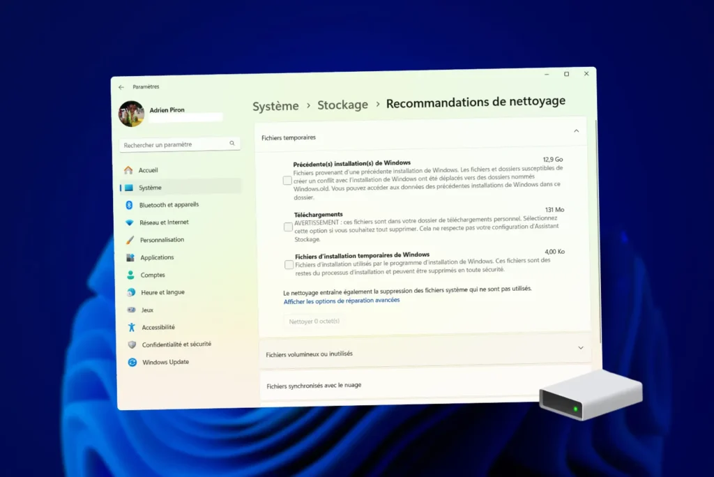 Assistant de stockage Windows 11 : le guide de configuration complet