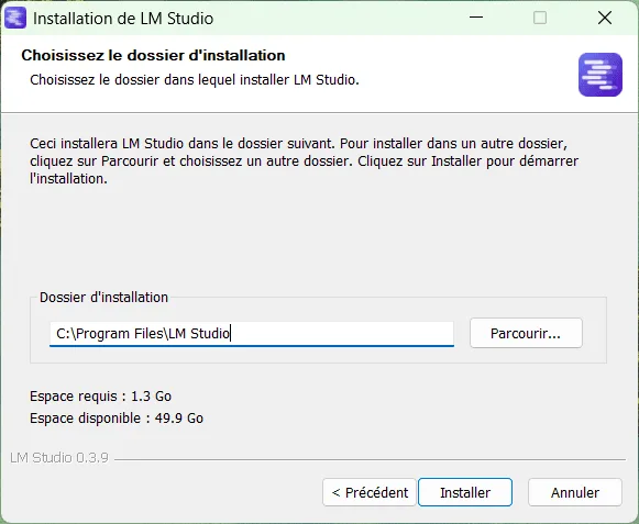 Download and install LM Studio