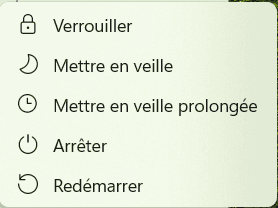 Mise en veille prolongé lors de l'extinction