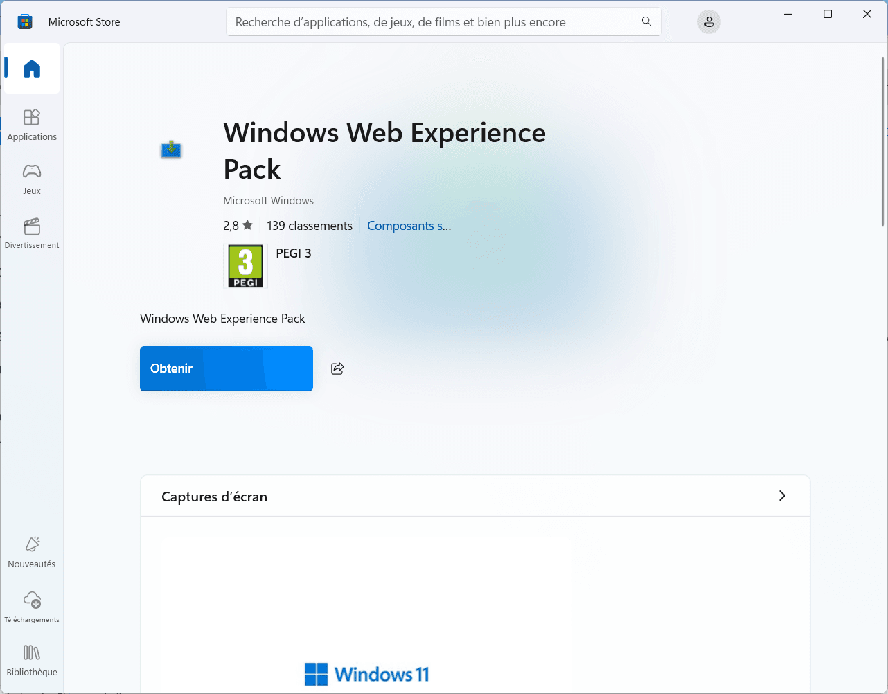 Reinstall the widgets by downloading the Windows Web Experience Pack from the Microsoft Store