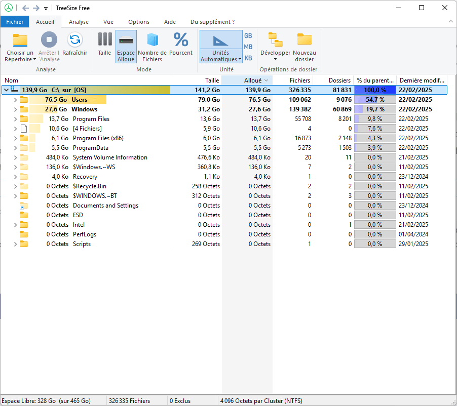 TreeSize Quickly identify files that are overloading your disk