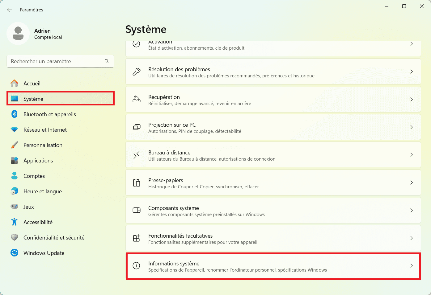 Windows-Einstellungen: Identifizieren Sie das genaue Modell meines Computers