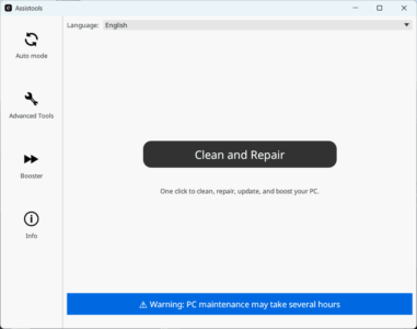Assistools: Check and Repair Windows in One Click