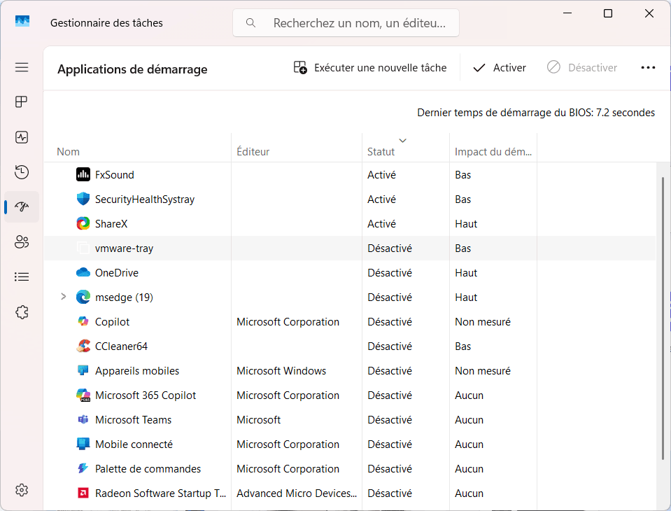 Identifier les programmes qui ralentissent le démarrage de Windows