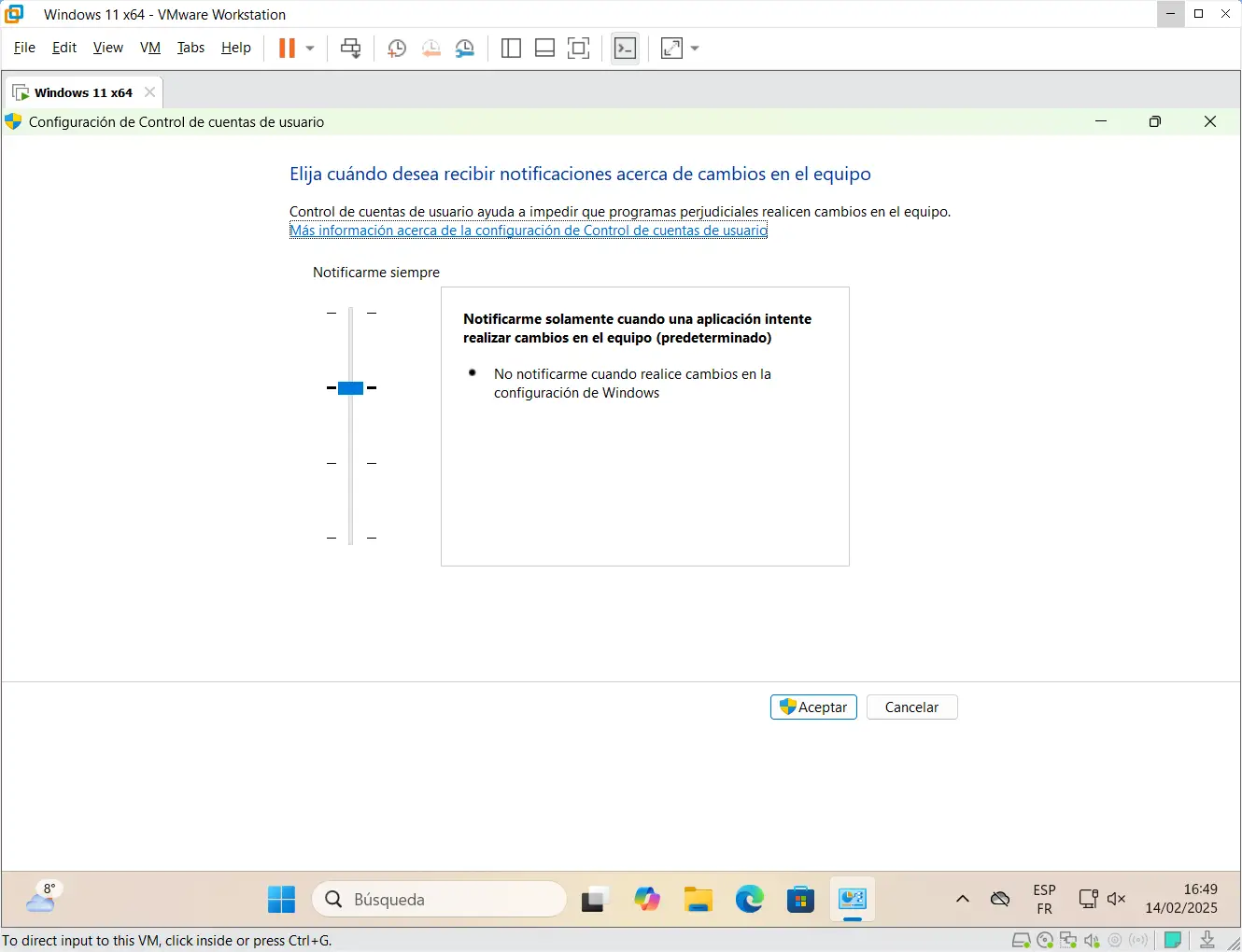 Desactivar el Control de Cuentas de Usuario (UAC) desde el Panel de Control