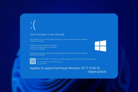 La estafa del falso soporte técnico: la pantalla negra que puede costarte cara