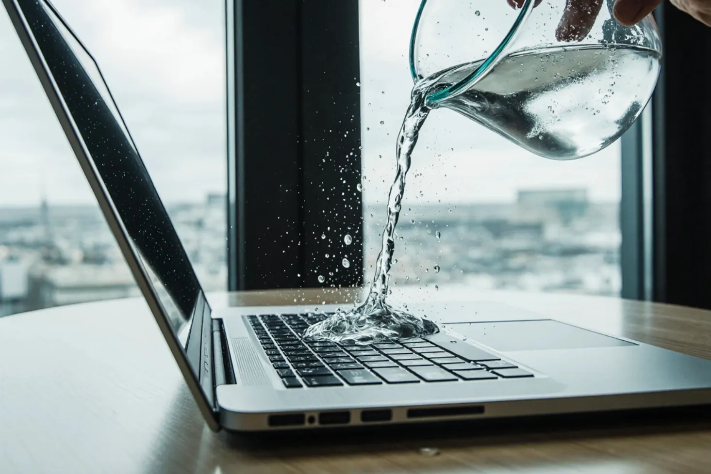 Mon PC portable a pris l’eau : Comment sécher mon ordinateur ?