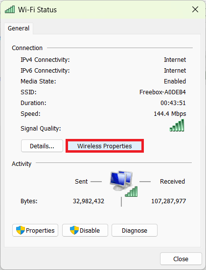 Wi-Fi Status