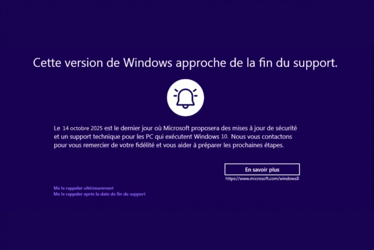 Windows 10 ESU désormais accessible aux particuliers après la fin du support en 2025