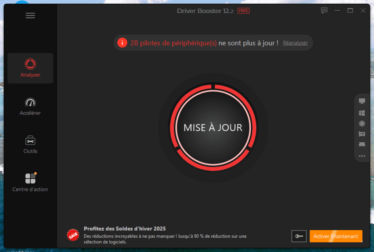 driver booster analyser maintenant pilotes