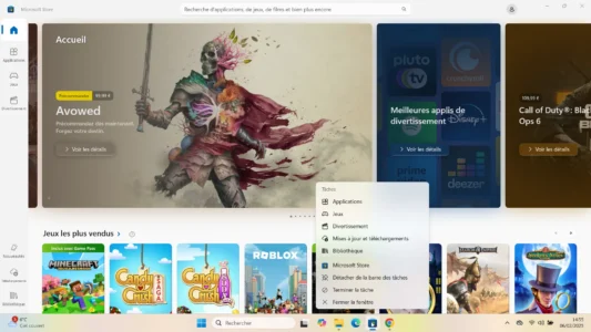 Comment forcer la fermeture d’une application depuis la barre des tâches sur Windows 11 ?