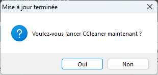 run CCleaner