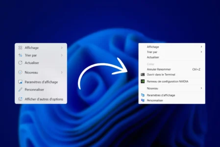 Comment retrouver l’ancien menu contextuel du clic droit sous Windows 11 ?