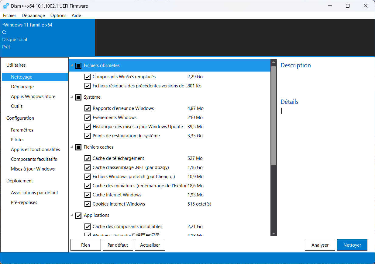 DISM++ : L’outil pratique pour nettoyer et réparer Windows