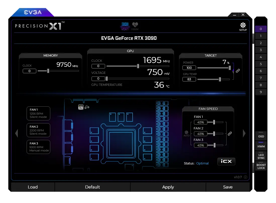 EVGA Precision X1