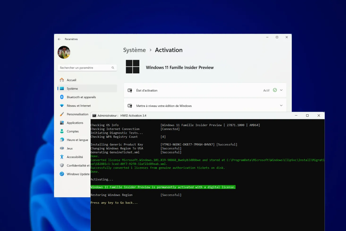 Active Windows 11 / 10 gratis de por vida con Microsoft Activation Script en 2025