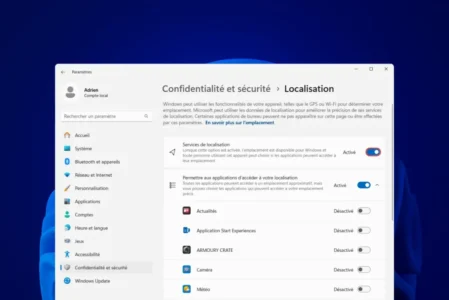 ¿Cómo desactivo la geolocalización en Windows?