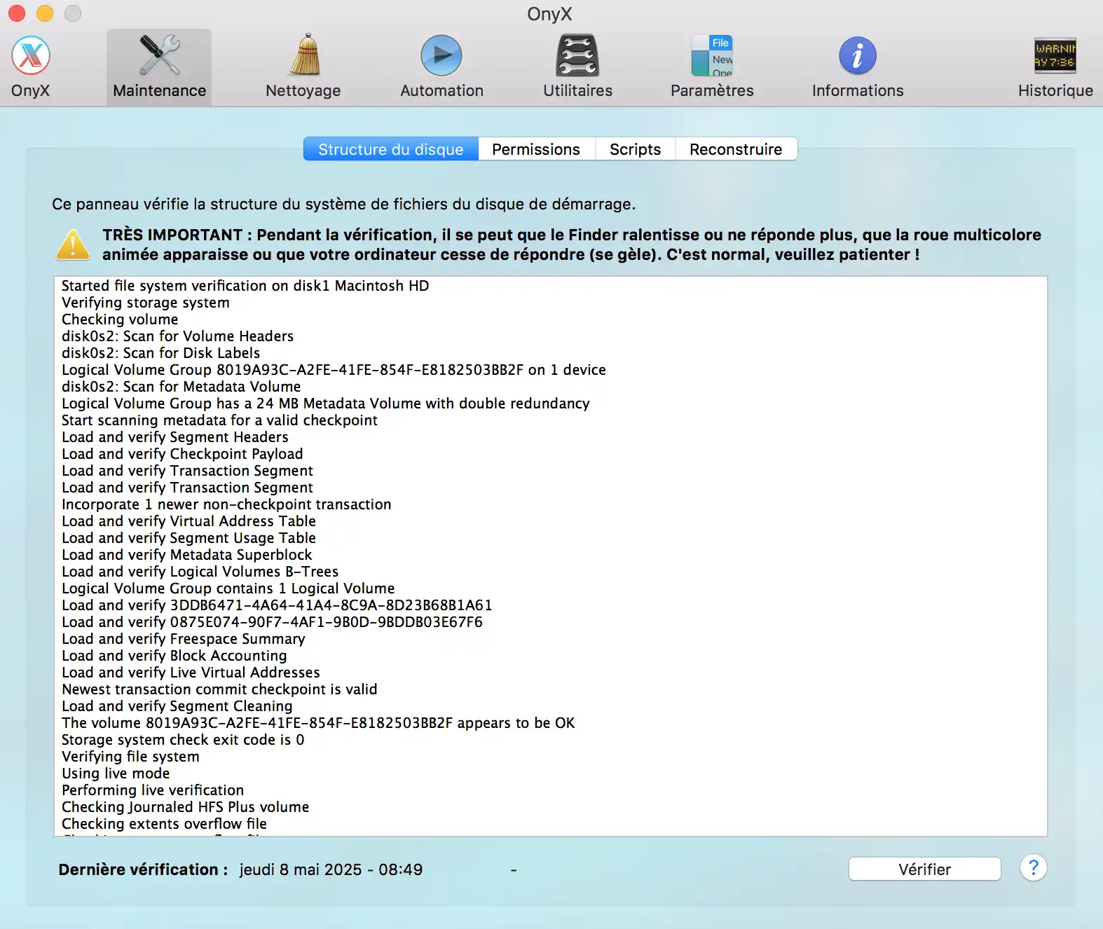 Nettoyer et optimiser votre Mac avec OnyX