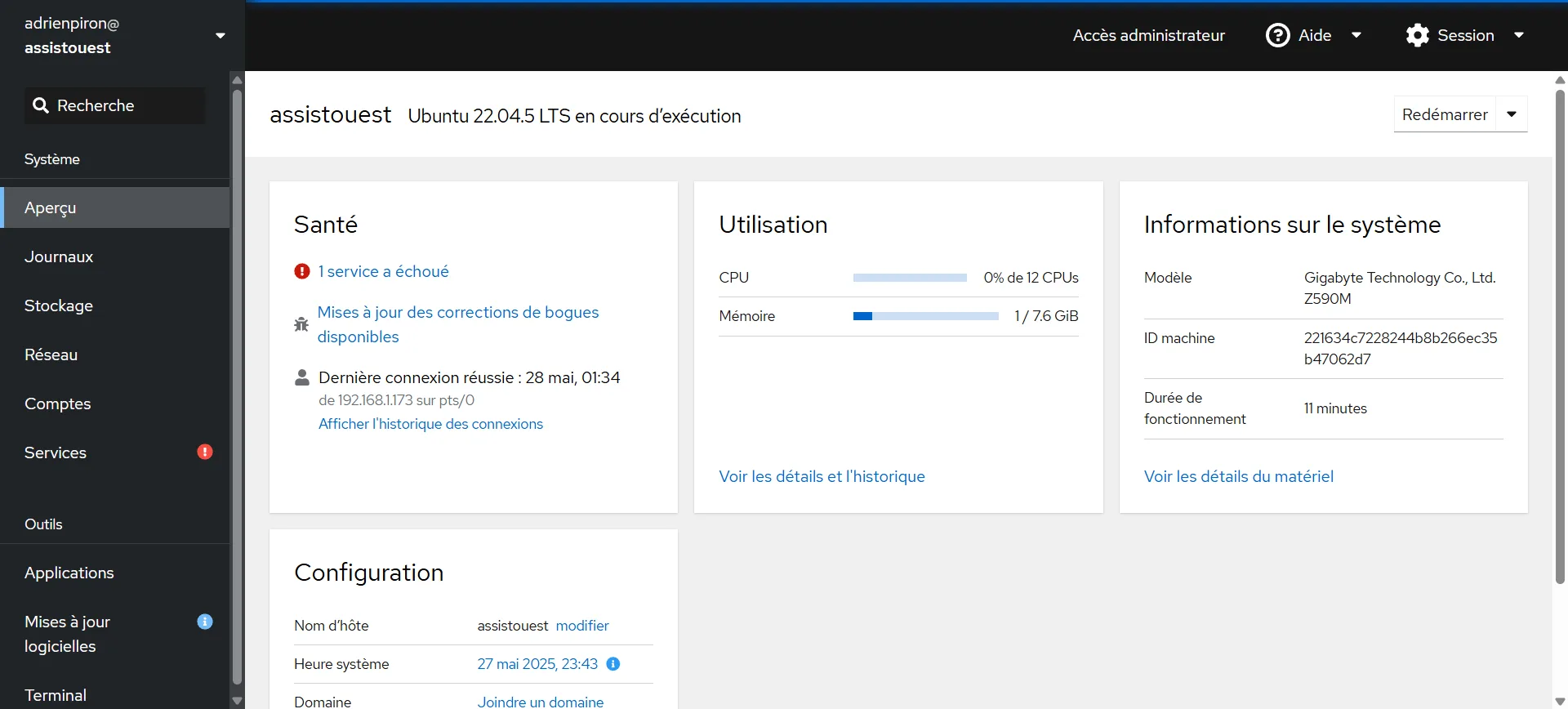 Cockpit : L’interface Web Ubuntu pour administrer vos serveurs