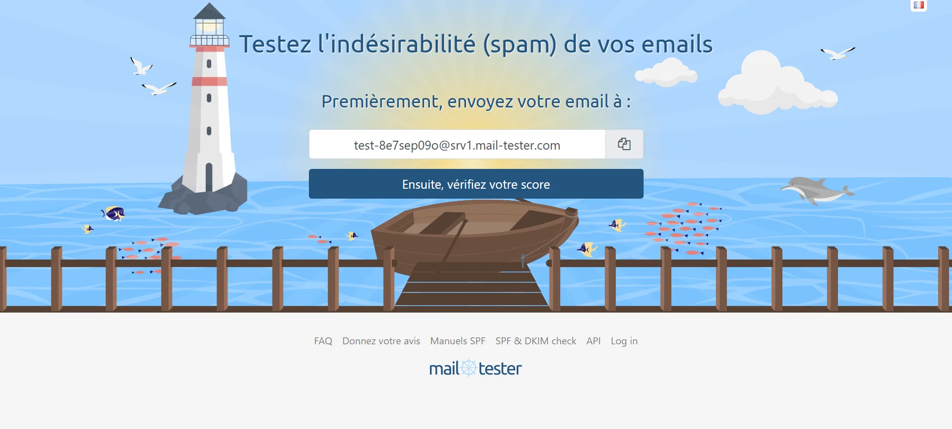 Mail-tester outil gratuit pour évaluer la délivrabilité de vos emails