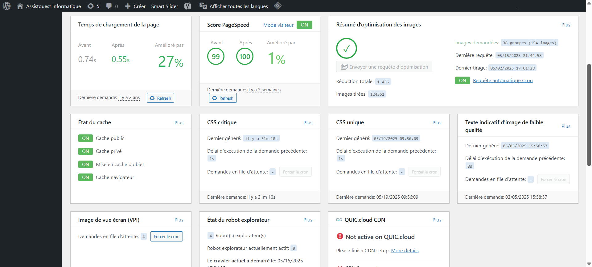 litespeed cache le meilleur plugin de mise en cache pour WordPress