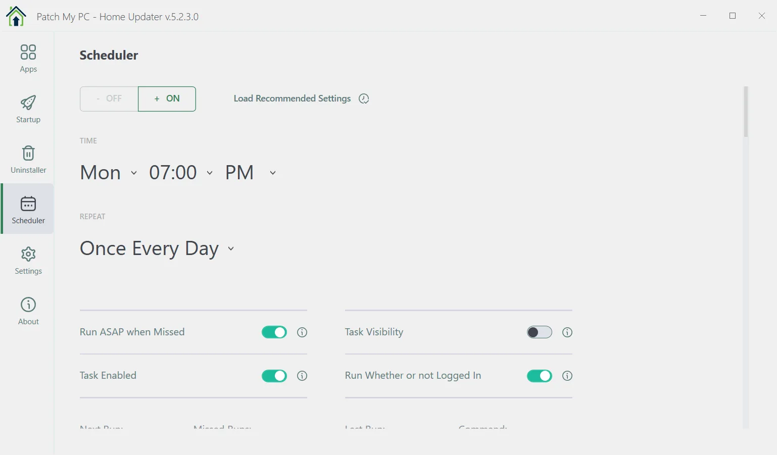 Planifier les mises à jour automatiques