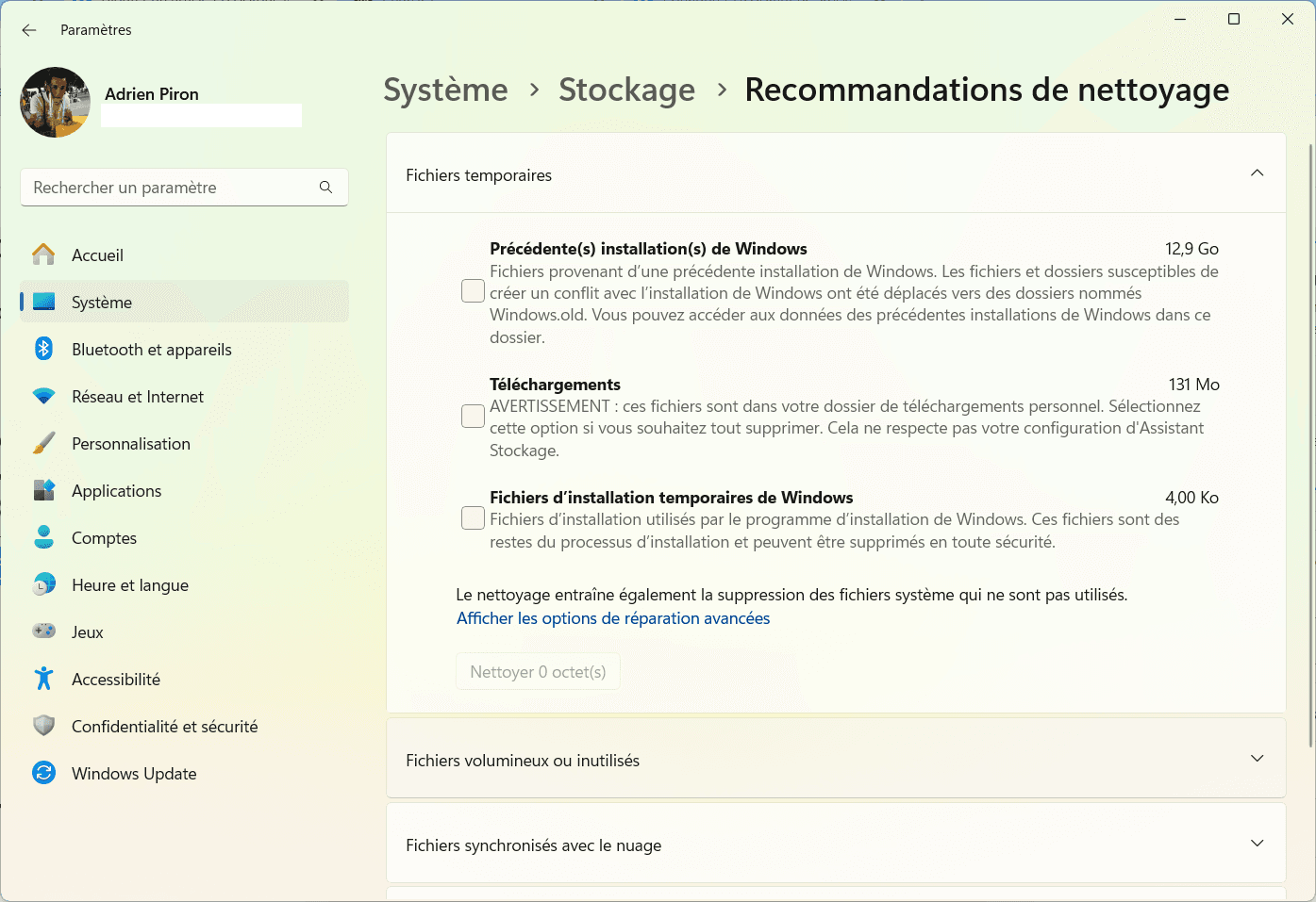 Assistant de stockage : l’outil de nettoyage déjà intégré à Windows