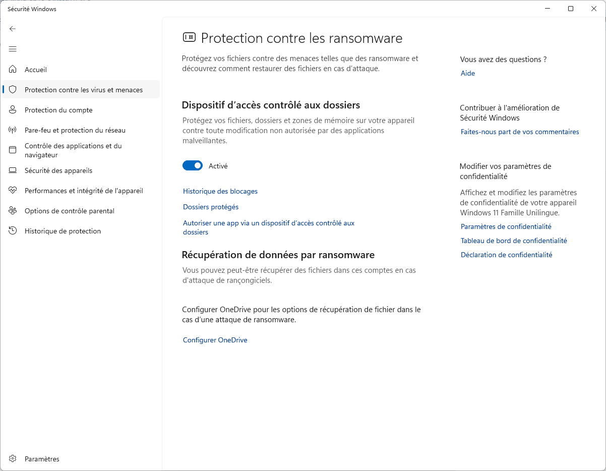 Microsoft Defender intègre un anti-ransomware