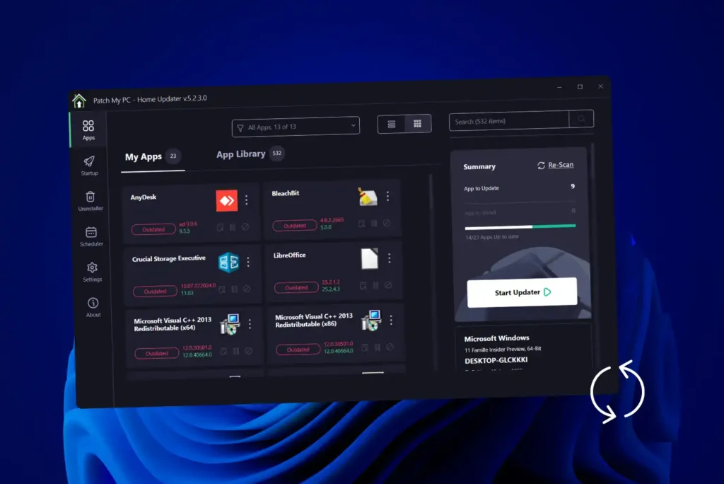 Patch My PC : la solution gratuite pour mettre à jour vos logiciels automatiquement sous Windows