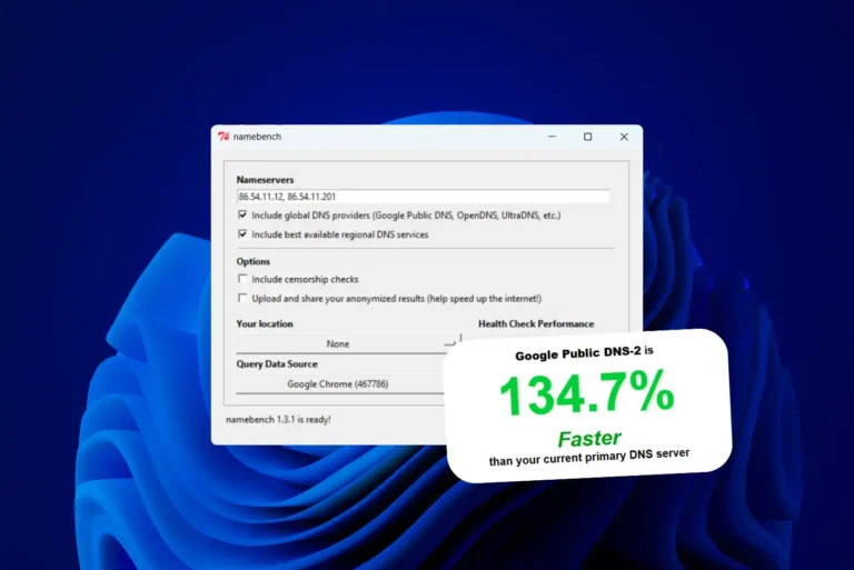 Qual é o seu DNS mais rápido O NameBench diz-lhe