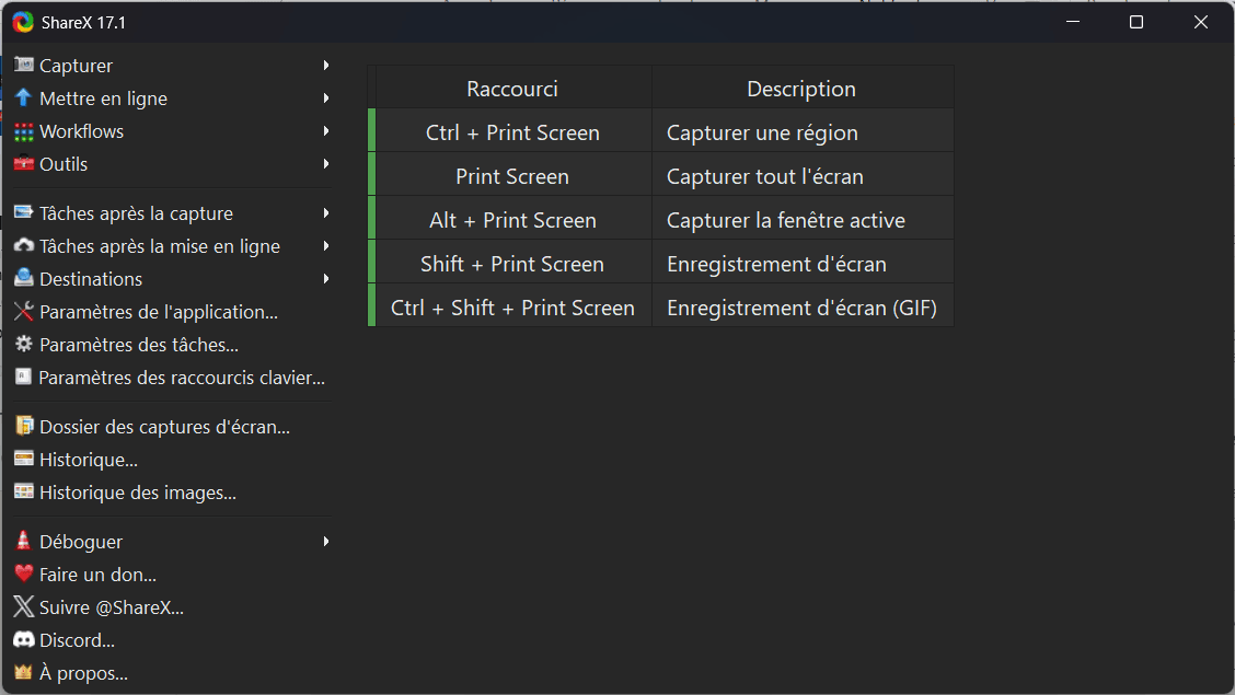 ShareX le logiciel gratuit le plus complet pour capturer votre écran