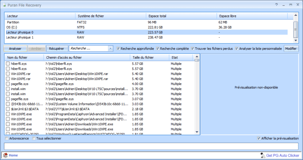 Puran File Recovery : alternative gratuite aux logiciels payants de récupération
