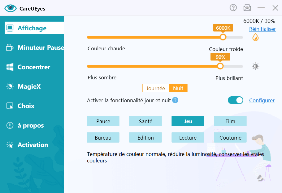 CareUEyes: all-in-one software to protect your eyes on Windows