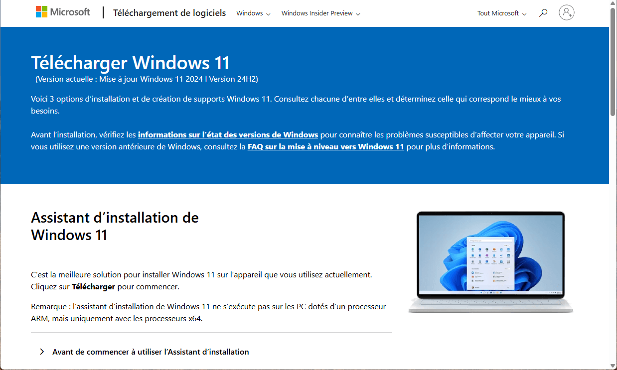 bénéficier des apps à jour dès l’installation dans windows 11