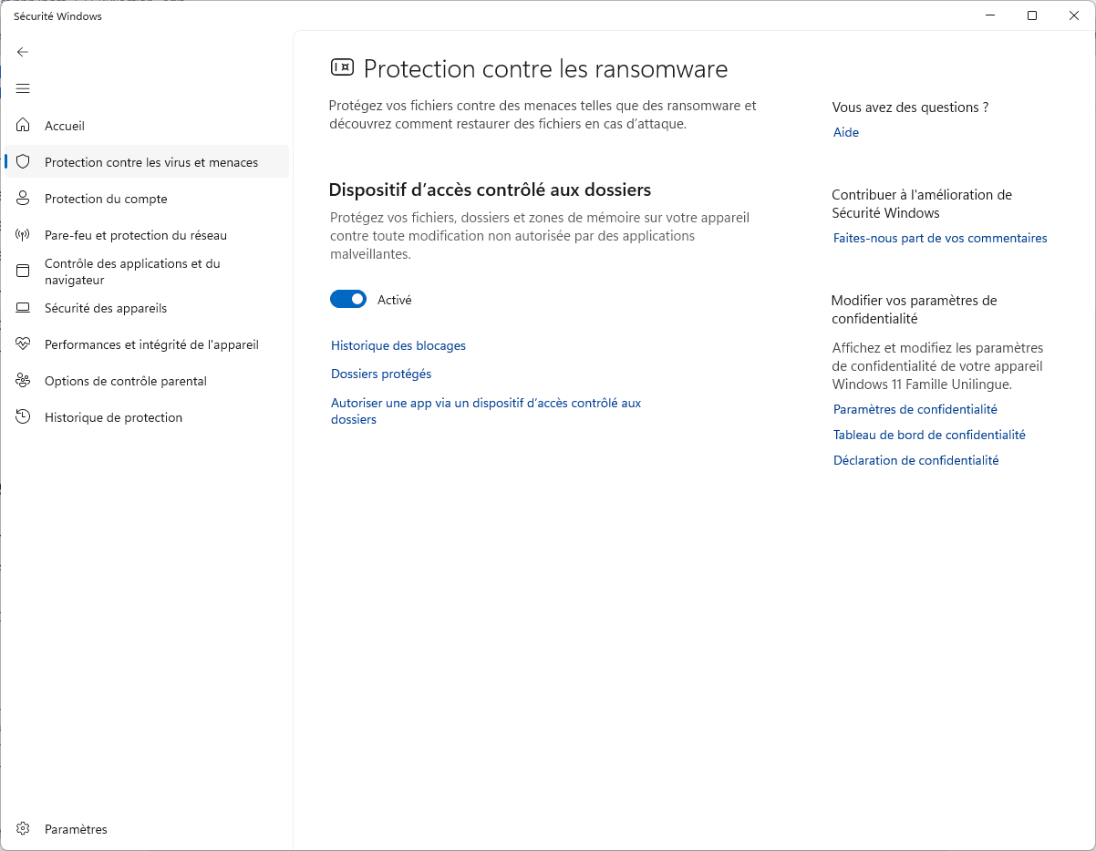Microsoft Defender : la protection anti-ransomware intégré à Windows