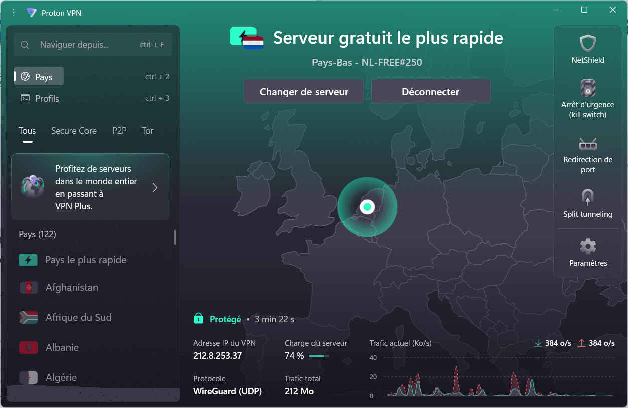 ProtonVPN Free: the best unlimited free VPN for bypassing blockades