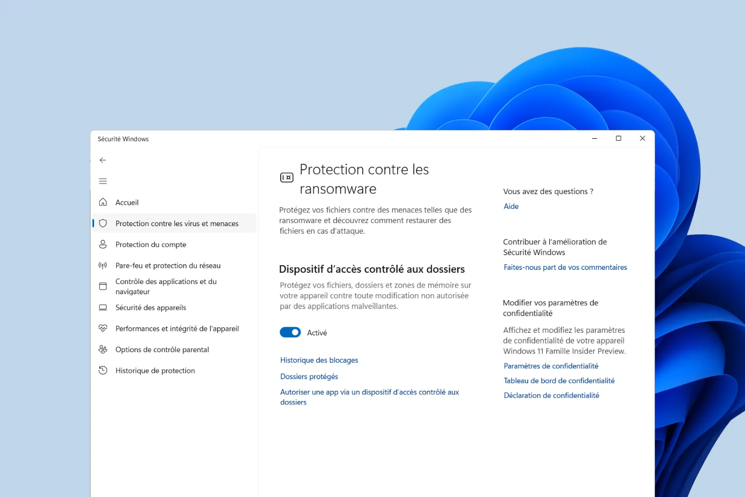 Windows 11 : Comment activer la protection anti-ransomware et sécuriser vos données ?