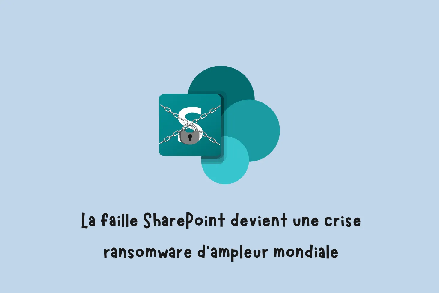 Vague de ransomwares mondiale Microsoft confirme l’exploitation de SharePoint