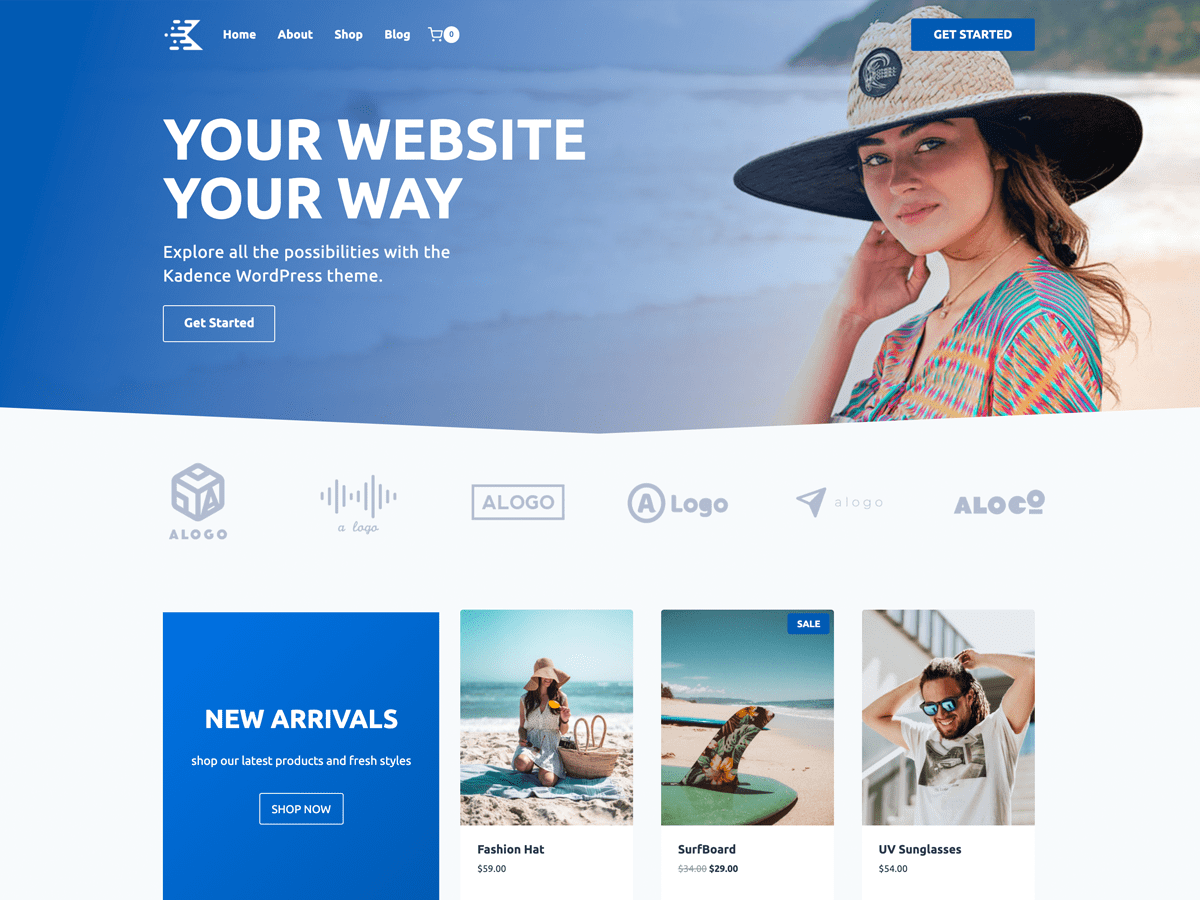 Kadence : un thème WordPress rapide et hautement personnalisable