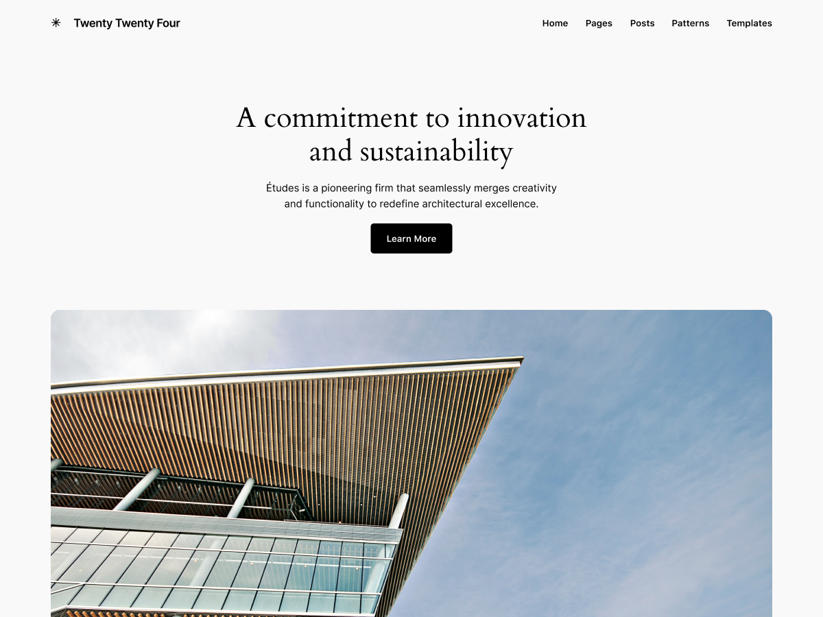 Twenty Twenty-Four : le thème WordPress officiel optimisé pour Gutenberg