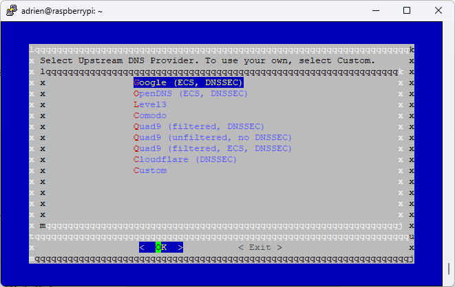 dns pi-hole sur linux