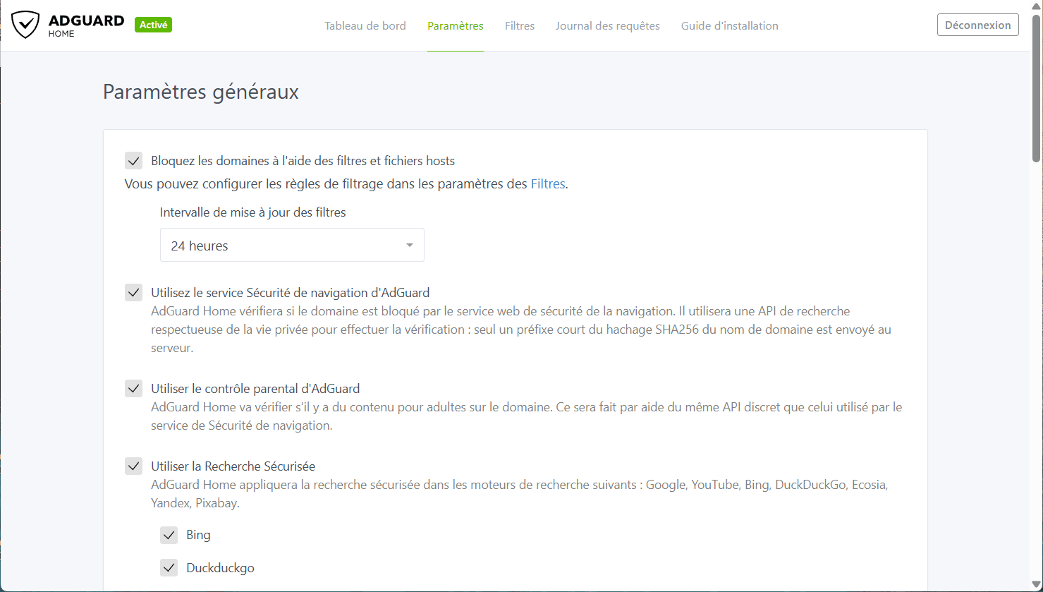 Personnaliser la protection DNS avec AdGuard Home